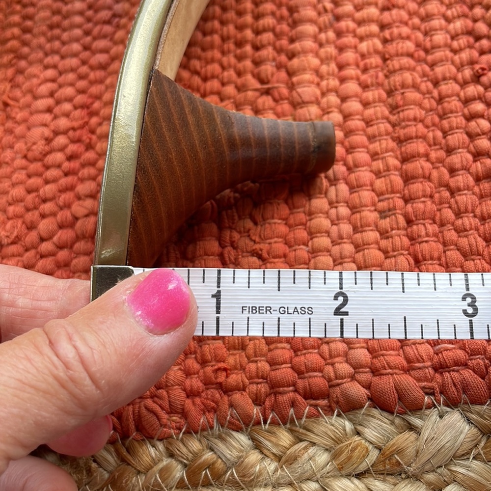 Cole Haan kitten heel sandals 7.0 - Picture 9 of 9